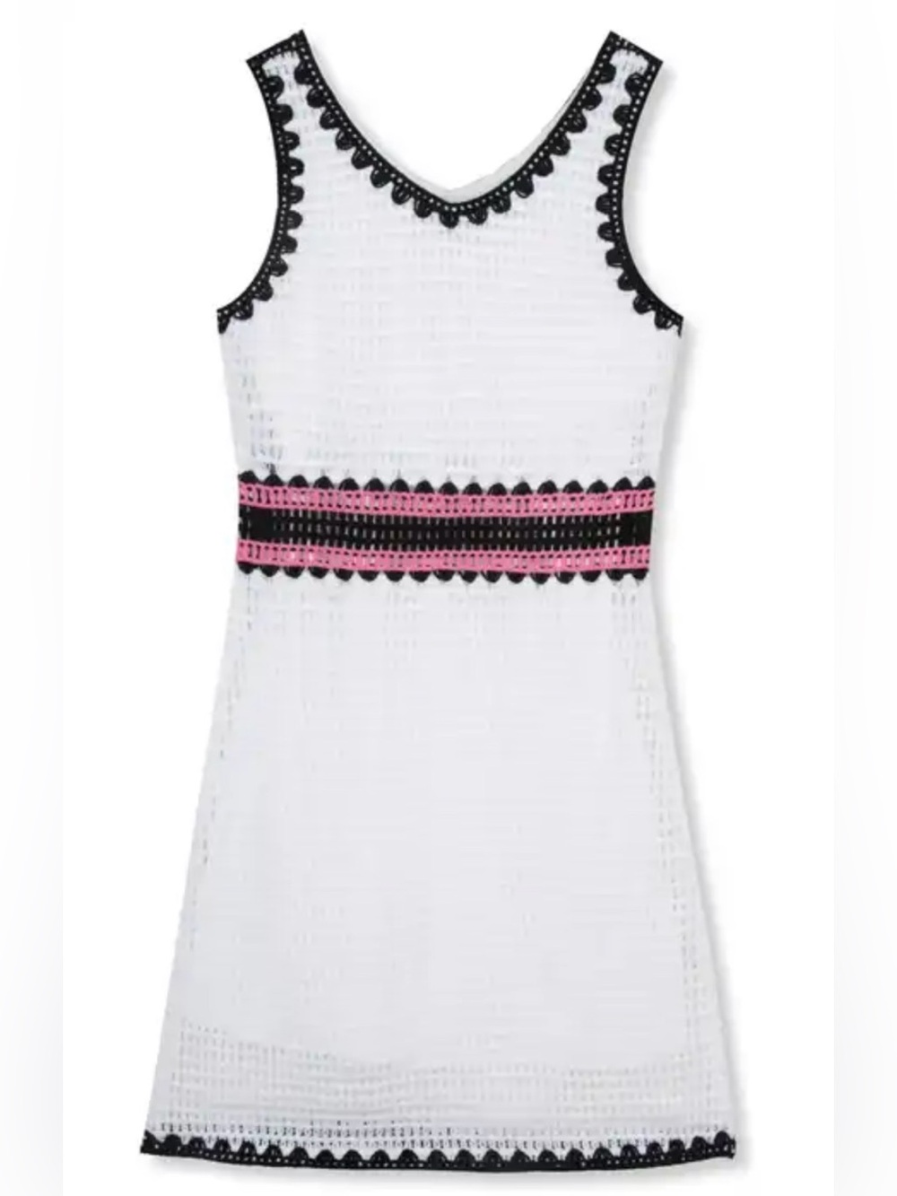 TRUCE Girls Color Block Crochet Dress
Sz M (10-12)
NWT